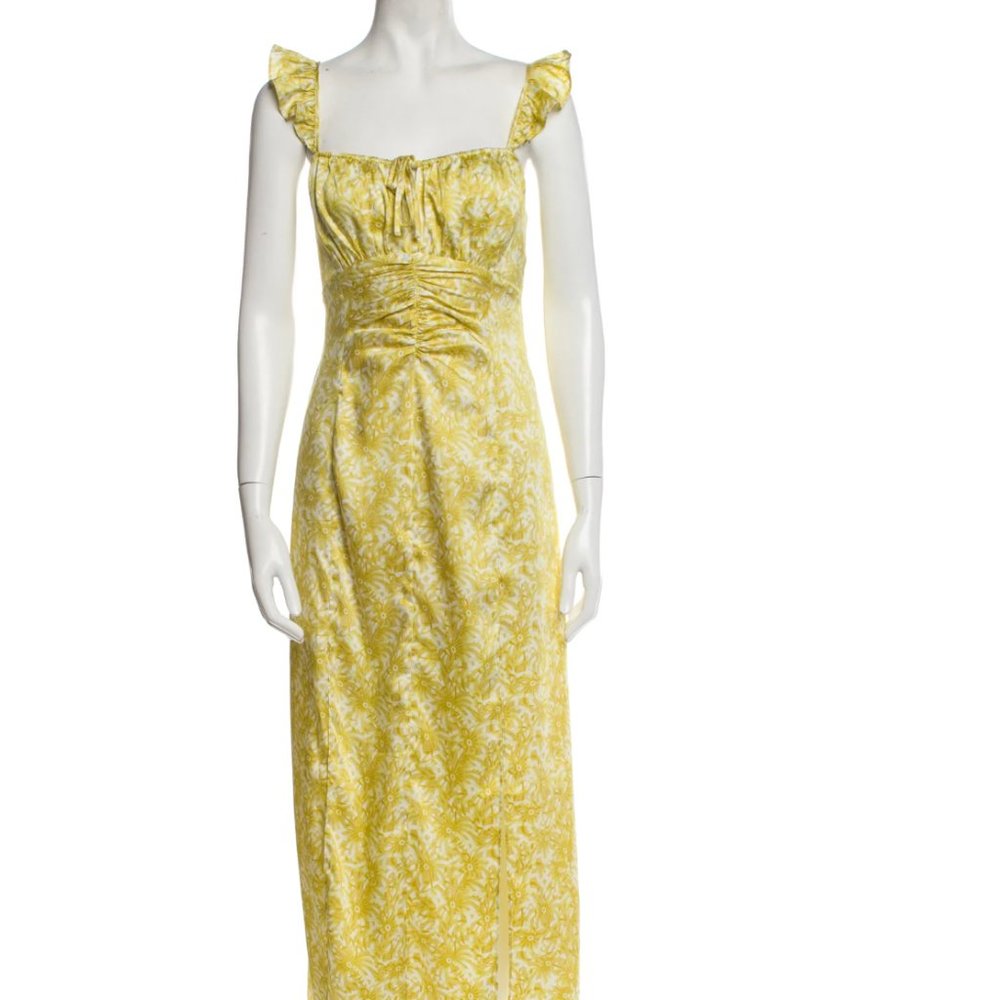 CINQ À SEPT Floral Print Long Dress